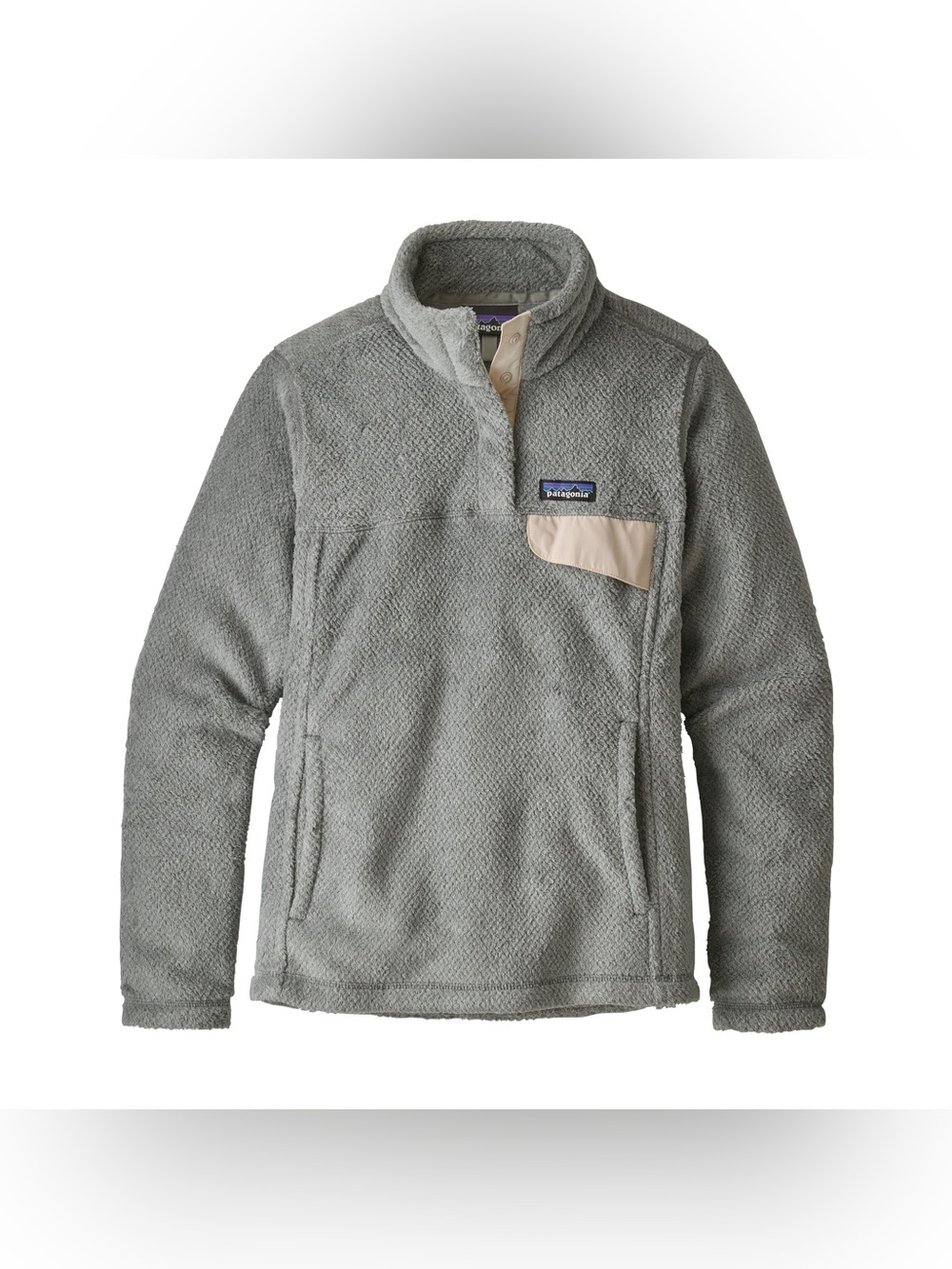 Patagonia Women’s Re-Tool Snap-T Pullover in Tailored Grey - Nickel Size Small